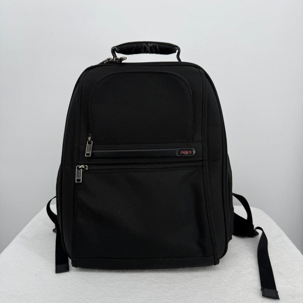 TUMI 22181D4 Black Ballistic Nylon Backpack Business Travel Daypack